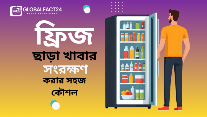 ফ্রিজ ছাড়া খাবার সংরক্ষণ করার সহজ কৌশল