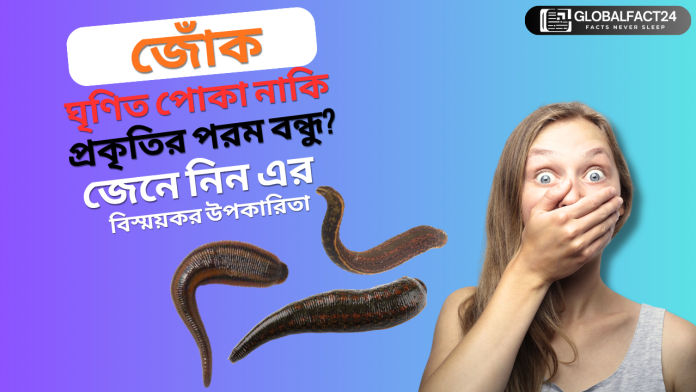 জোঁক ঘৃণিত পোকা নাকি প্রকৃতির পরম বন্ধু জেনে নিন এর বিস্ময়কর উপকারিতা